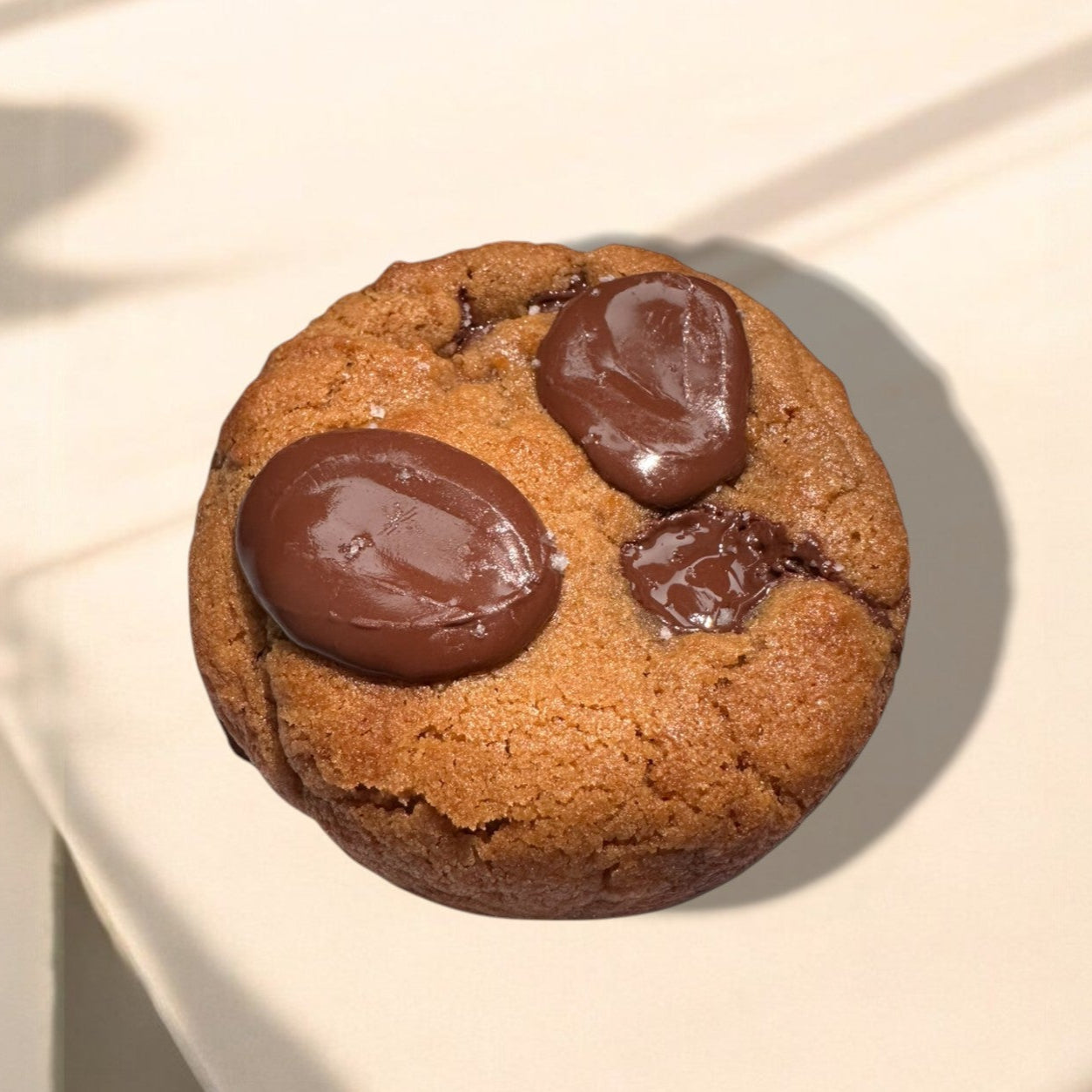 Le fondant au chocolat noir et fleur de sel