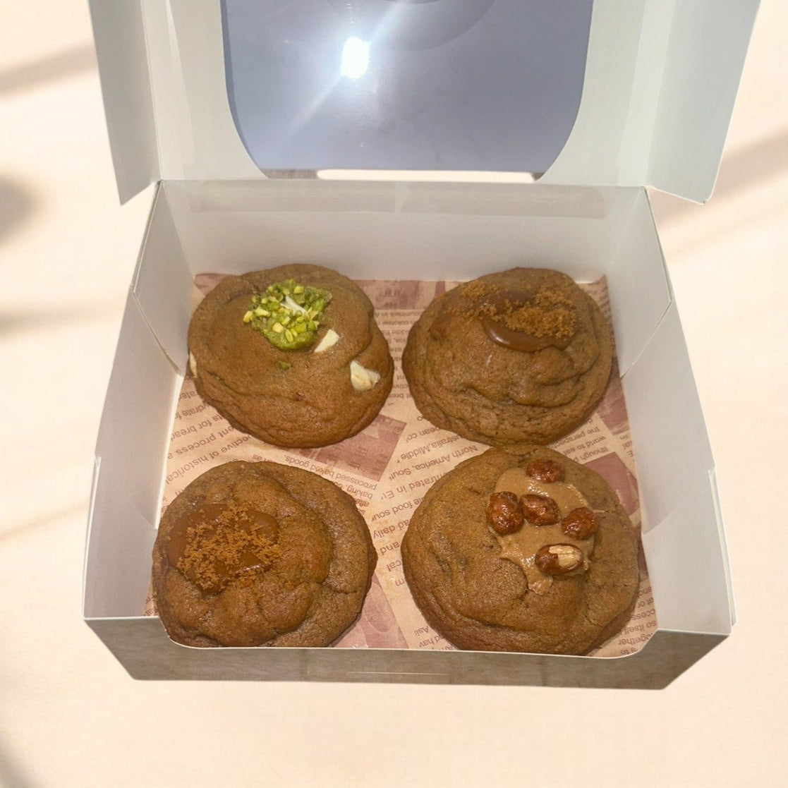 Composez votre boîte - 4 cookies
