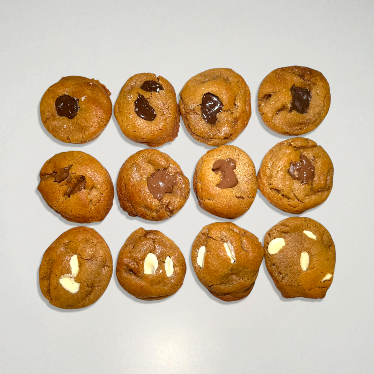 Boîte chocolat - 12 mini cookies