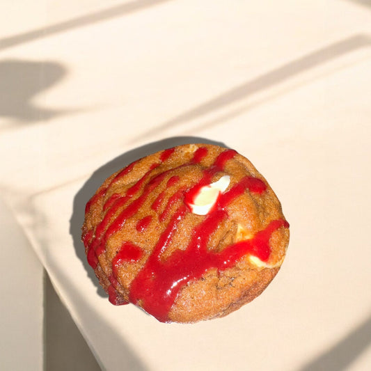Le choco blanc coulis de framboises