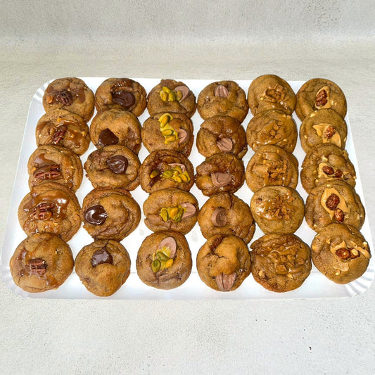 Plateau de 30 mini cookies