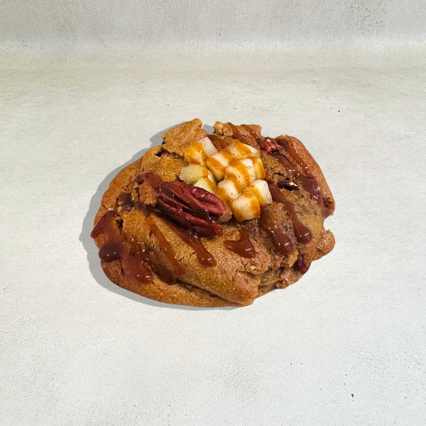 Le pécan pommes cannelle et caramel beurre salé